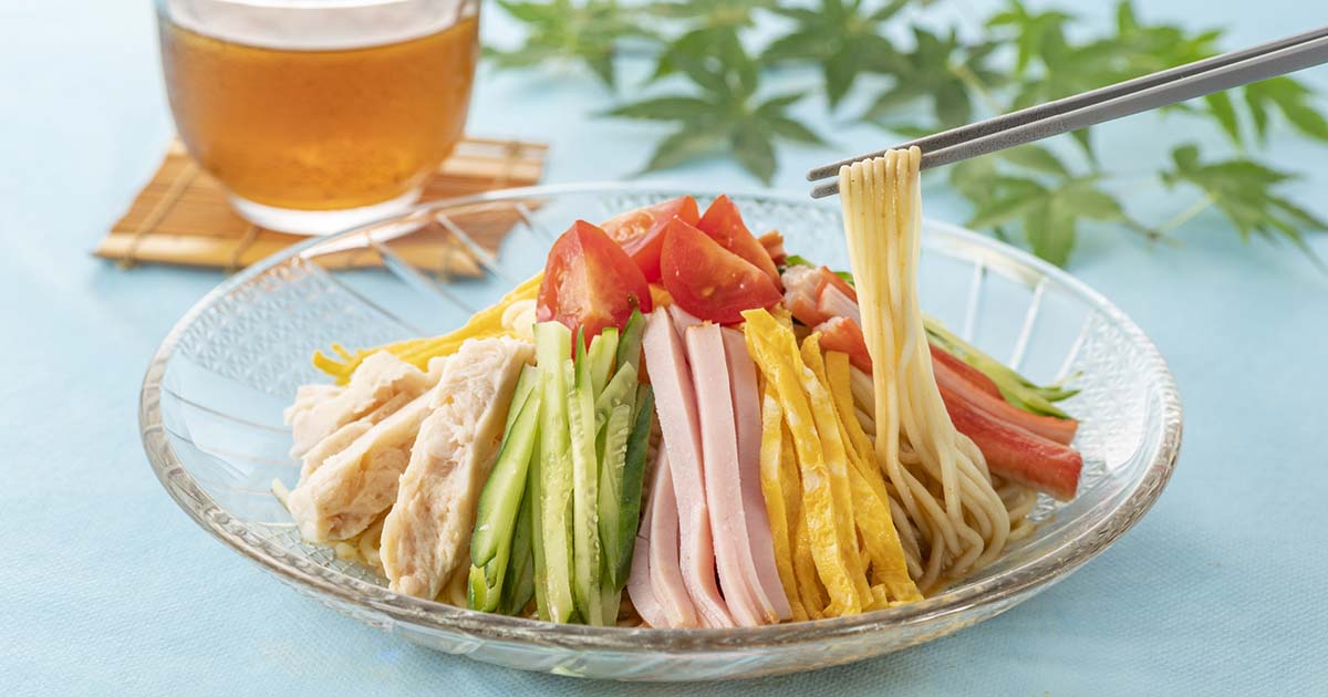 冷やし中華　冷麺