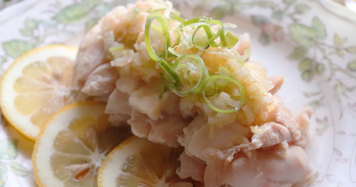 鶏肉　蒸し