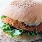 フィッシュバーガー　ハンバーガー