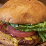 ビーフバーガー　ハンバーガー