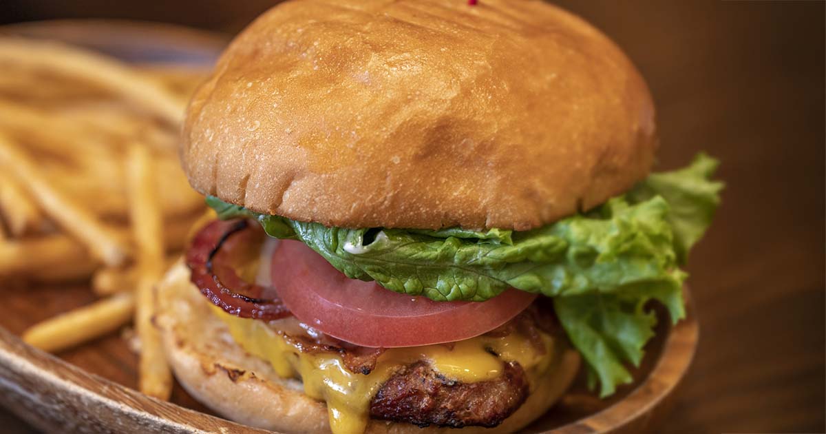 ビーフバーガー　ハンバーガー
