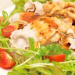 豚しゃぶ　サラダ