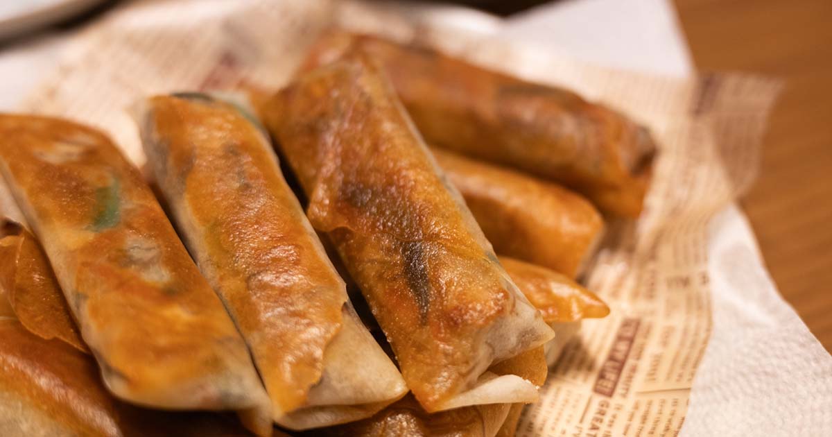 春巻き　棒餃子
