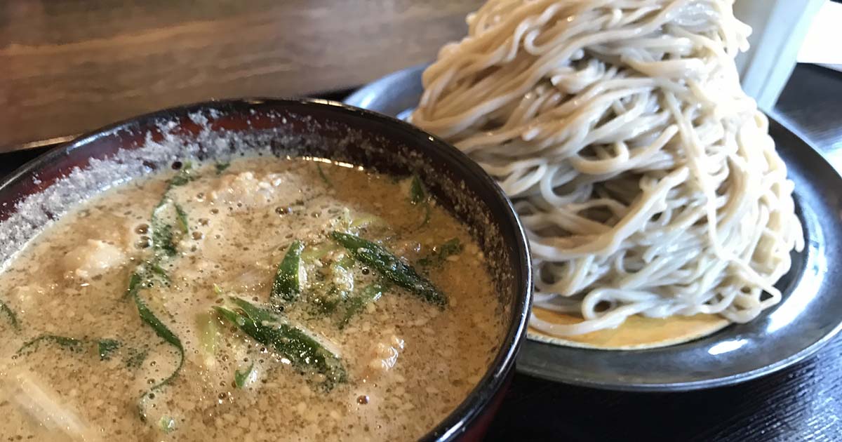 ゴマだれ蕎麦