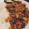 キーマカレー　なす