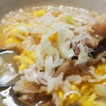 たまご雑炊　きのこ