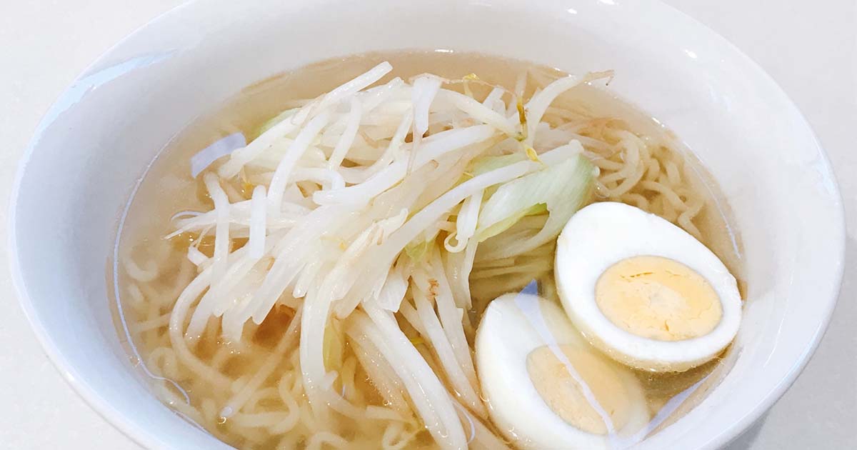 もやし塩ラーメン