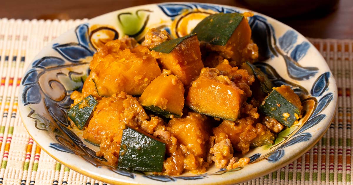 かぼちゃ　そぼろ