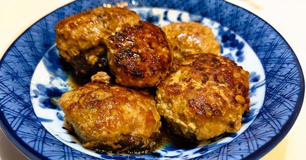 しいたけハンバーグ