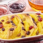 フルーツグラタン　パンプディング