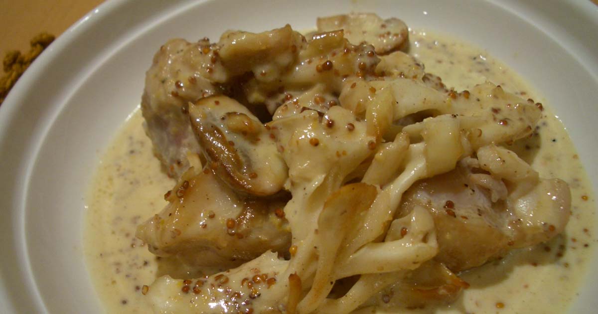 鶏　クリーム煮