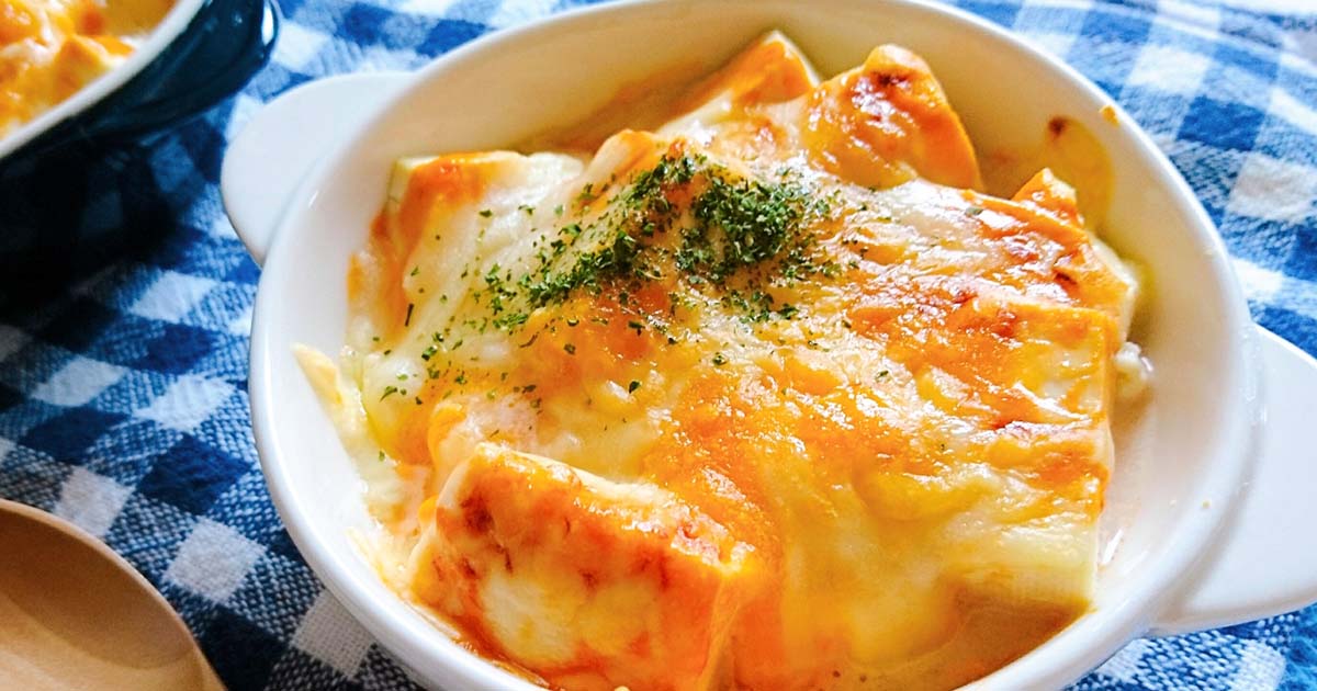 豆腐　グラタン