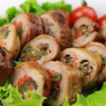 肉巻き　チキンロール