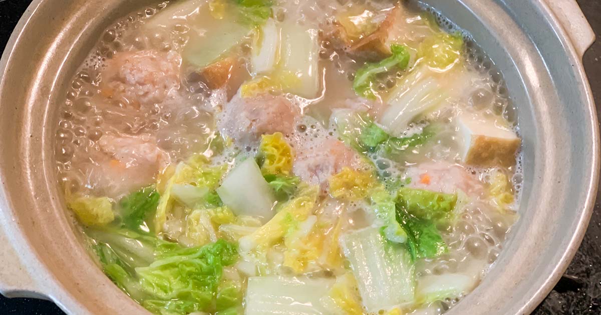白菜　鍋