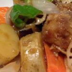 酢豚　じゃがいも