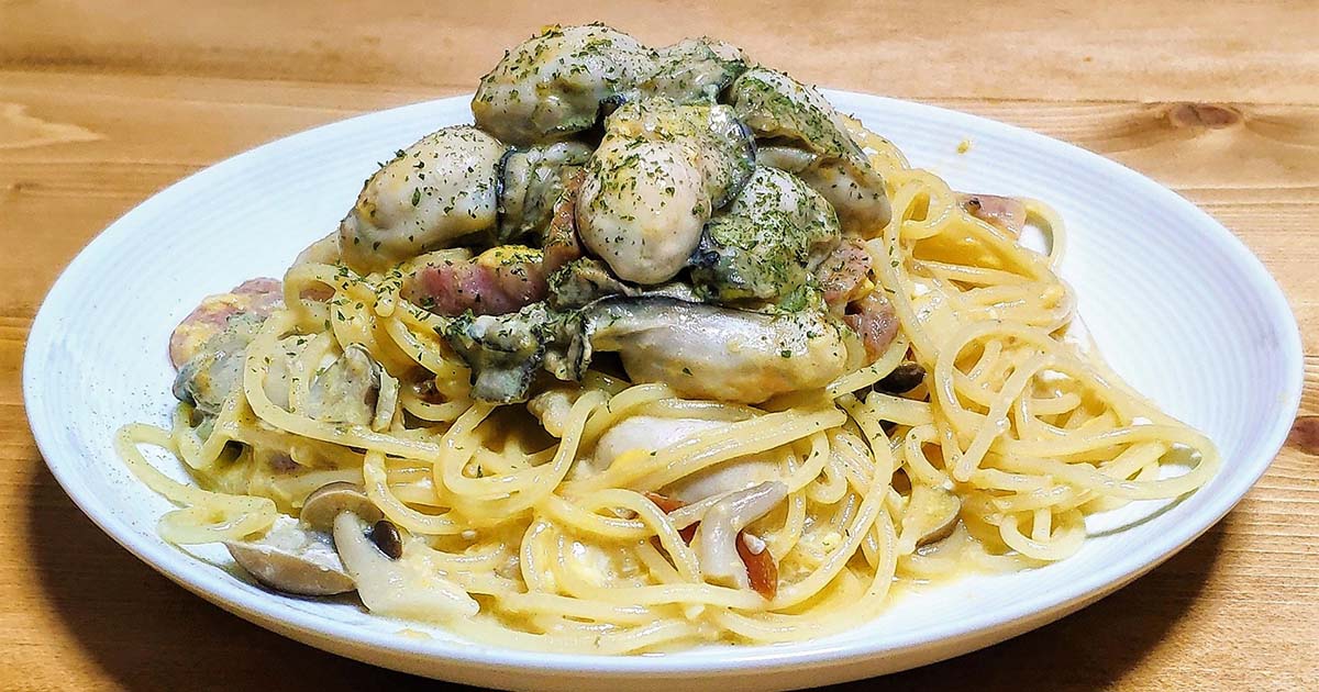 牡蠣　パスタ