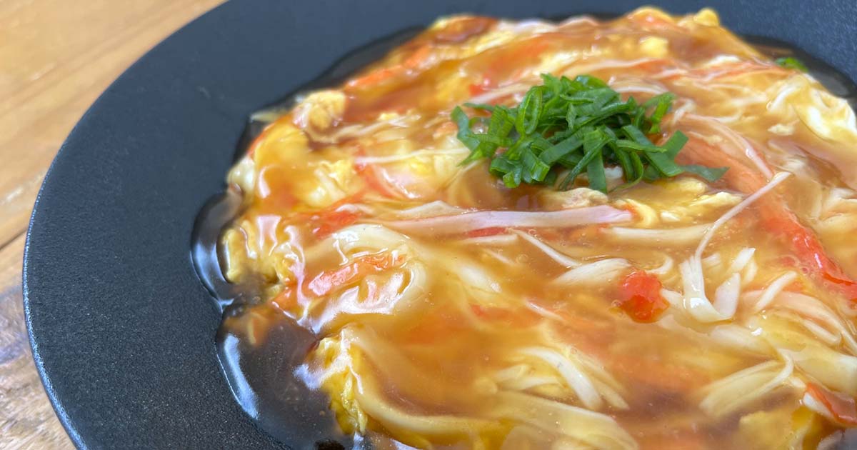 かにたま　天津飯