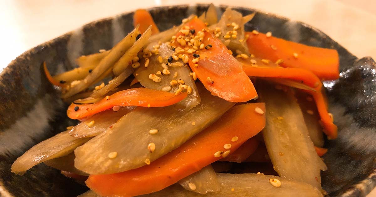 ごぼう　にんじん