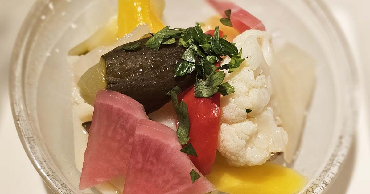 カリフラワー　酢漬け