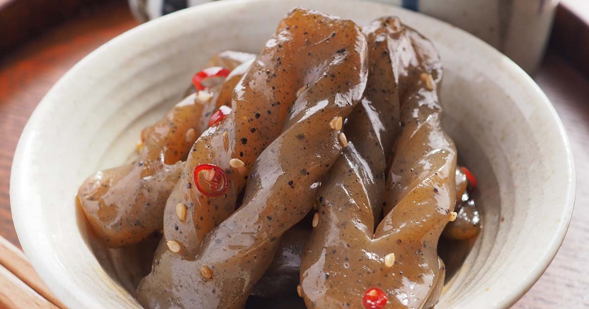 こんにゃく　煮