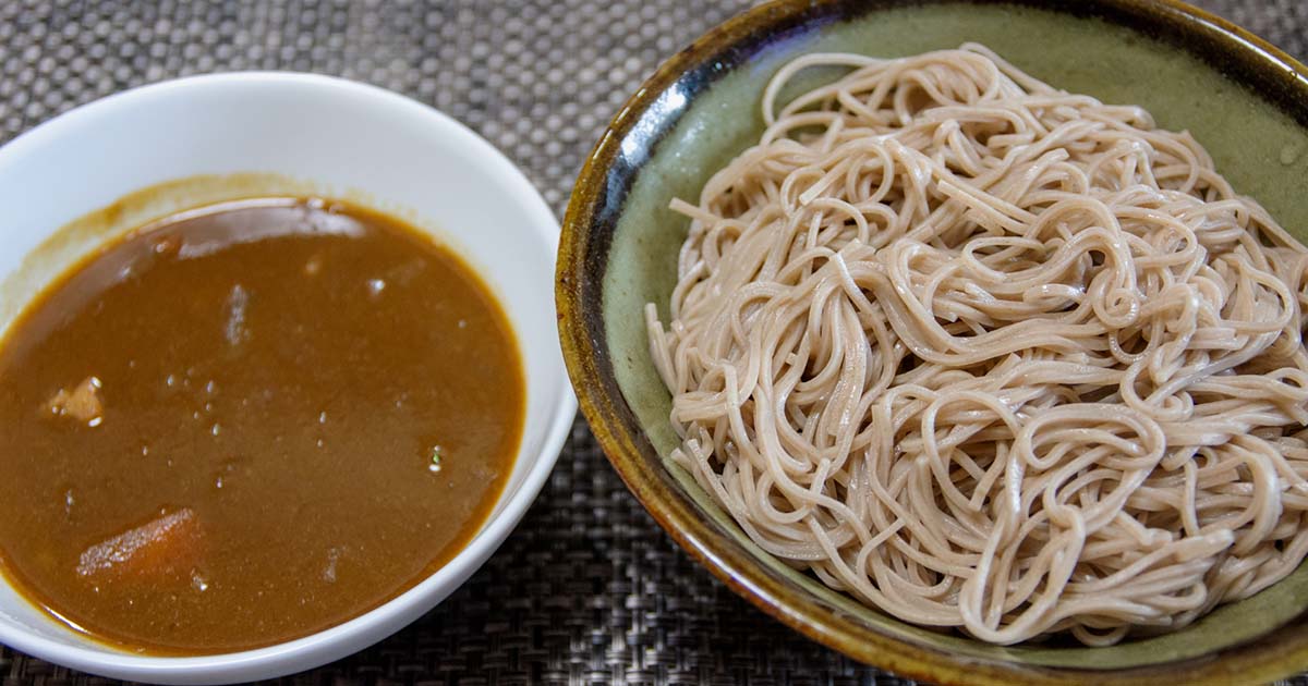 カレー　つけ麺