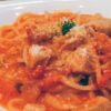 トマトクリーム　パスタ