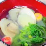 お吸い物　菜の花