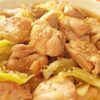 キャベツ　鶏肉　炒め