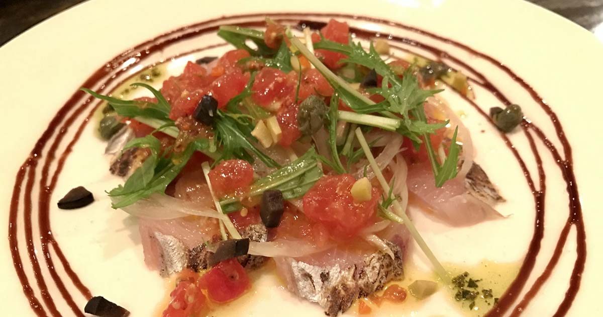 さわら　カルパッチョ