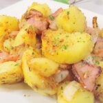 じゃがいも　ベーコン