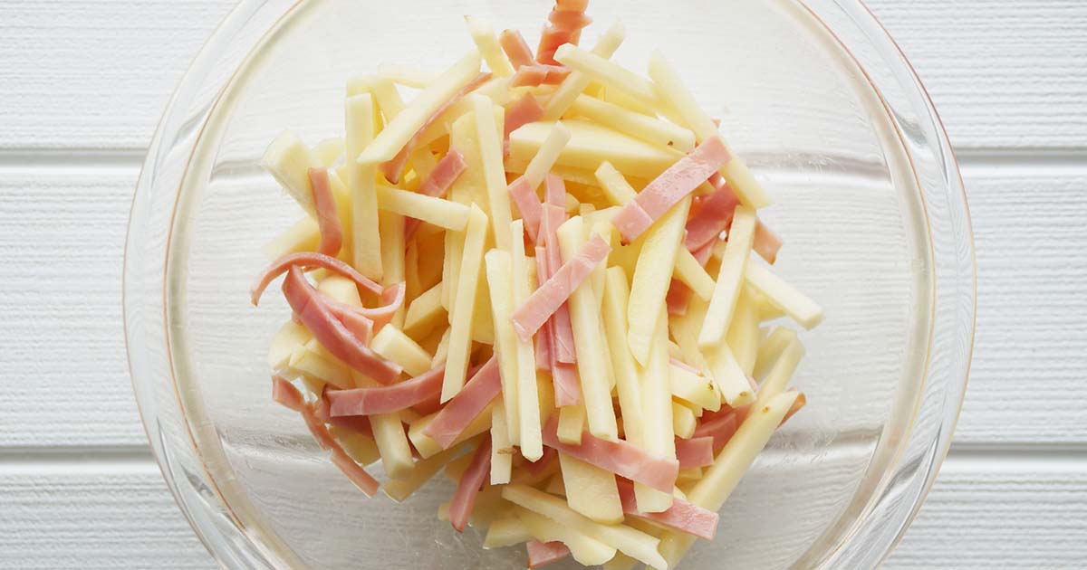 じゃがいも　細切り