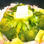 ブロッコリー　炊き込みご飯