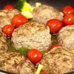 蒸しハンバーグ