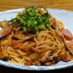 ソーセージ　パスタ