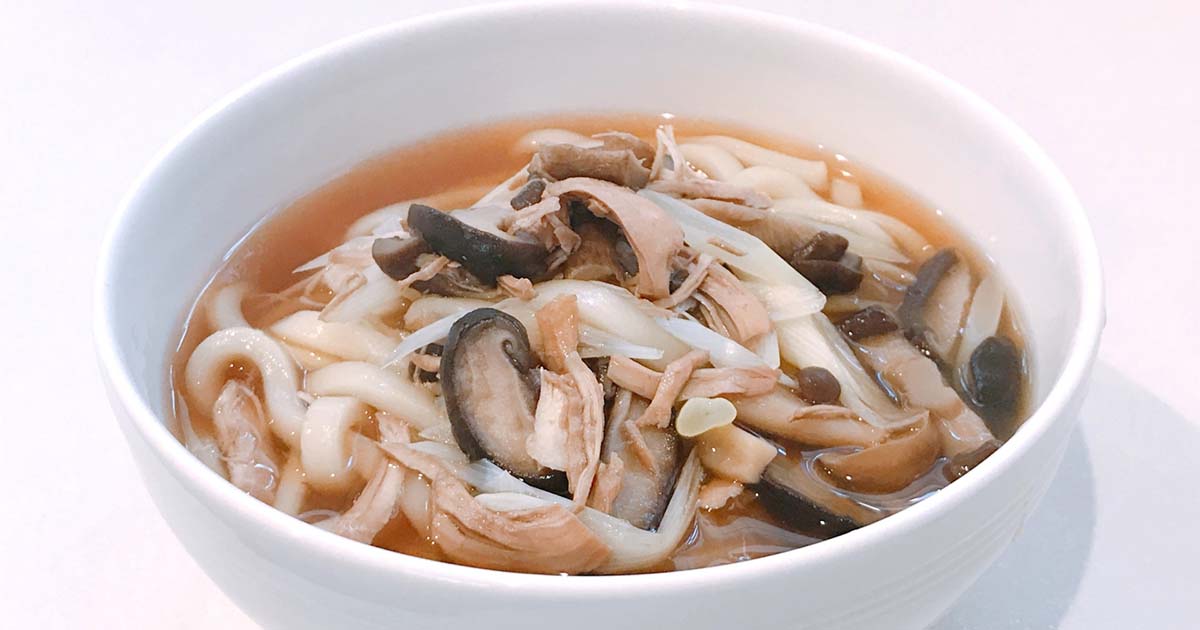 椎茸　うどん
