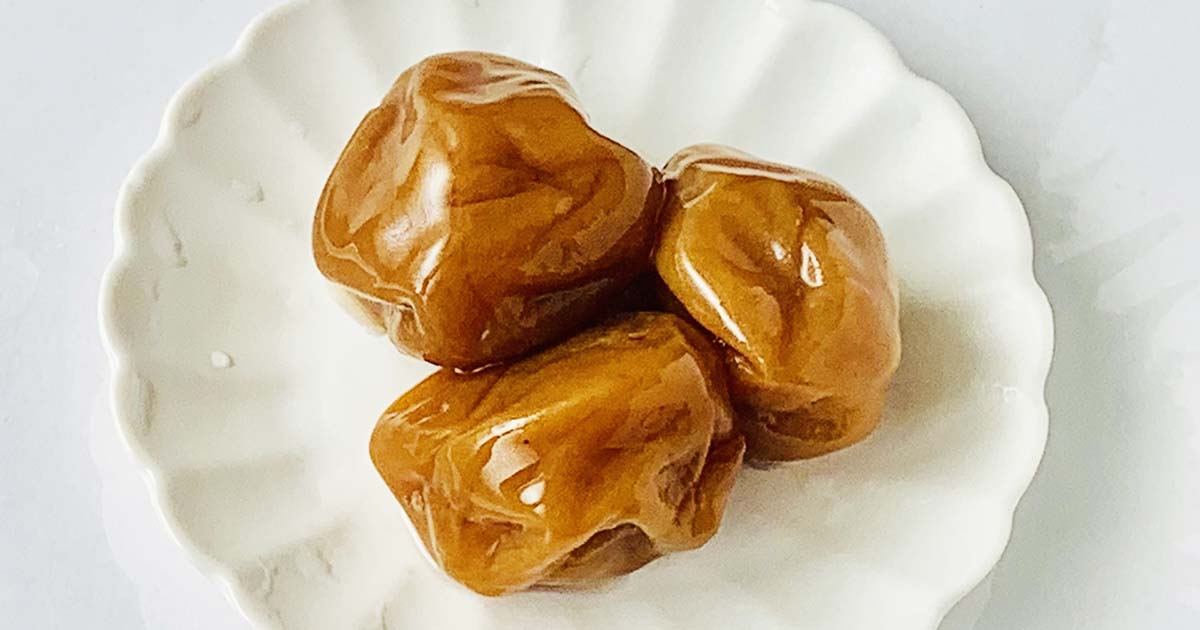 梅干し　はちみつ