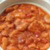 豚肉　いんげん豆
