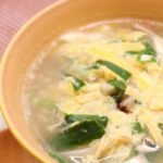ニラ玉スープ