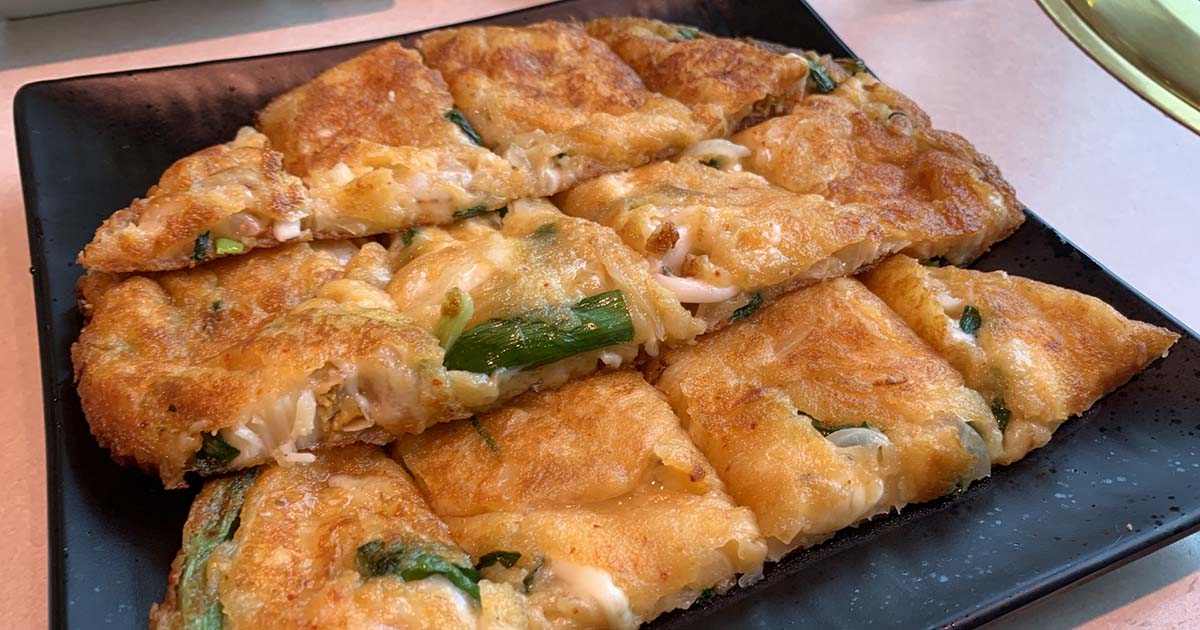 チーズ　チヂミ