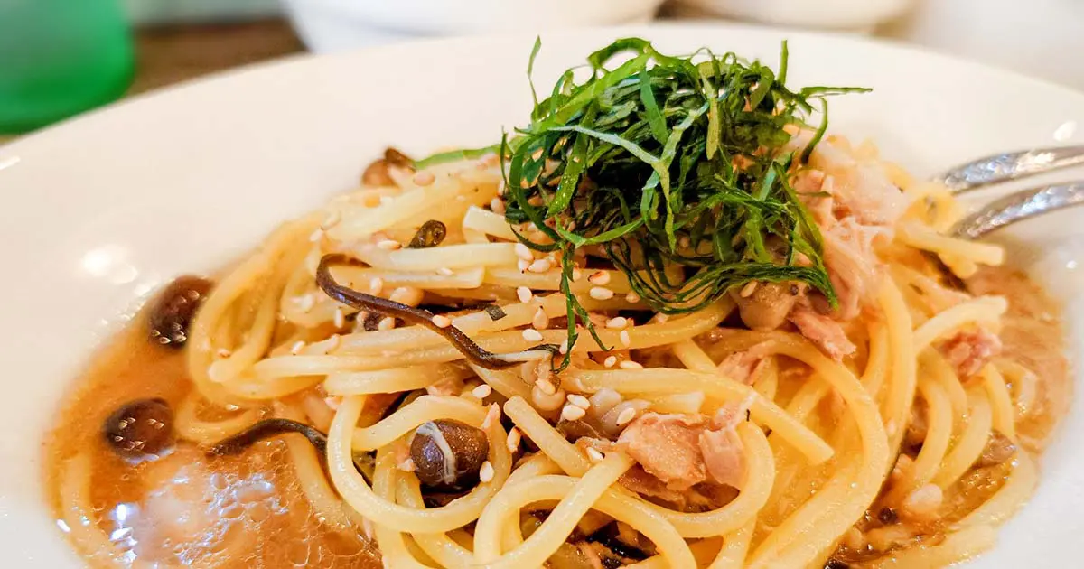 和風　スープパスタ