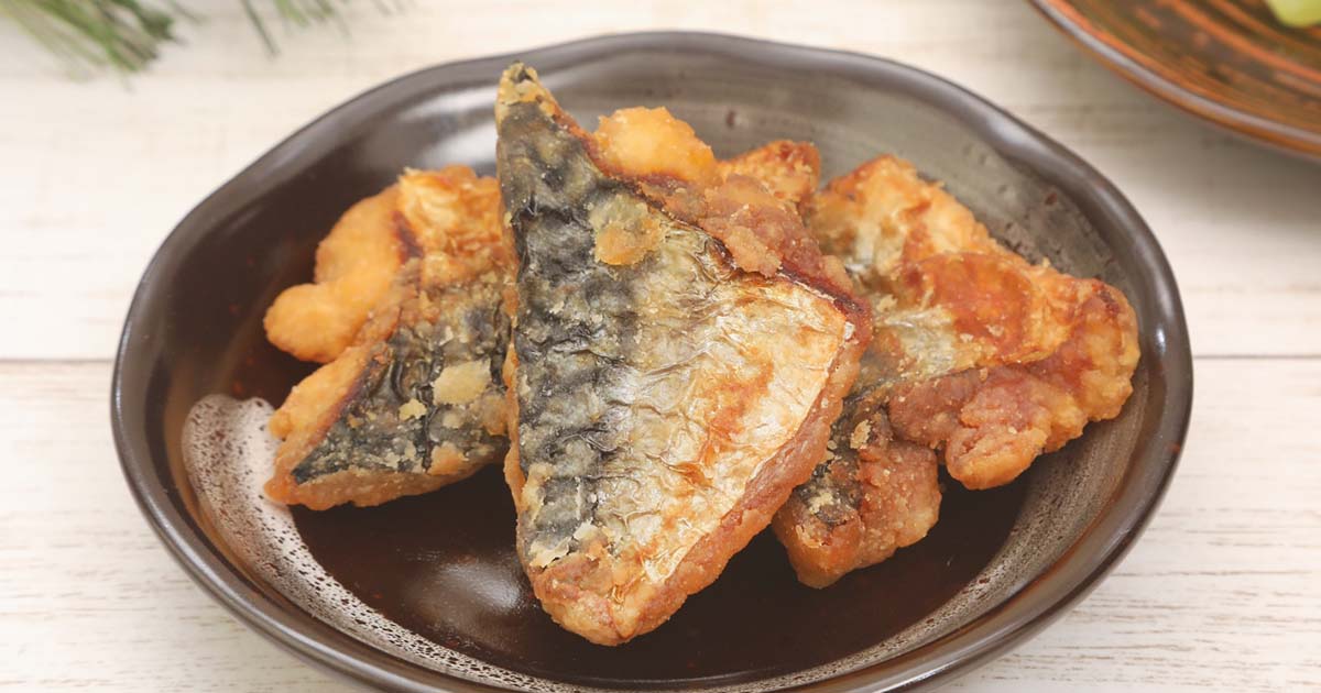 サバ　竜田揚げ